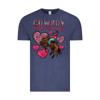 Vintage Denim cowboy take me away Vintage Tee - OliviaCreatesArt