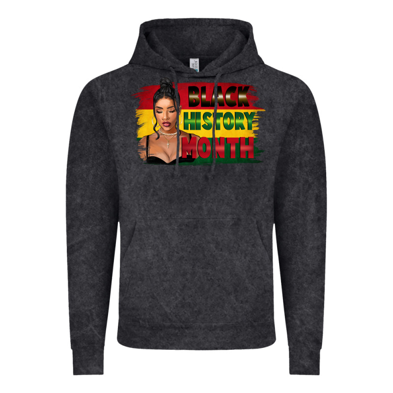 Black History Month Black Girl Vintage Hoodie by FaDigitalArtStudio | Teevron