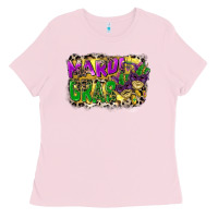 Bubblegum Pink mardi gras Ladies Tee - CowGirlArtShop