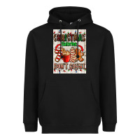 Black Christmas calories dont count Heavyweight Hoodie - AdoDesignShop
