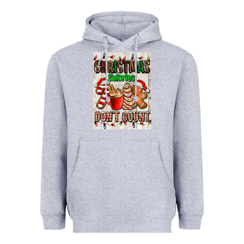 Christmas Calories Dont Count Heavyweight Hoodie by AdoDesignShop | Teevron