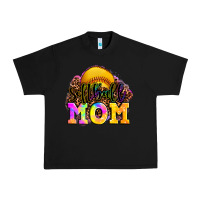 Black softball mom Urban Heavy Tee - OliviaCreatesArt
