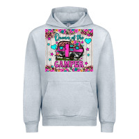 Heather Grey queen of the camper Urban Hoodie - JahusDesignShop