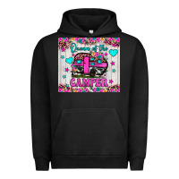 Pigment Black queen of the camper Urban Hoodie - JahusDesignShop
