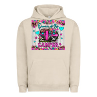Pigment French Oak queen of the camper Urban Hoodie - JahusDesignShop
