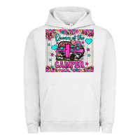 Pigment Lunar Rock queen of the camper Urban Hoodie - JahusDesignShop