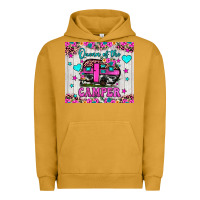 Pigment Peanut Butter queen of the camper Urban Hoodie - JahusDesignShop