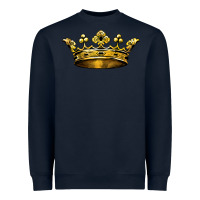 Navy crown Heavyweight Sweatshirt - BarkalooDesign