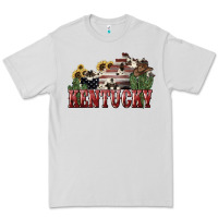 Dove Grey Kentucky 4th of july Premium Tee - HowdyJamesFarm