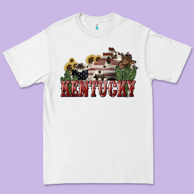 Kentucky 4th Of July Premium Tee Designed By Howdyjamesfarm