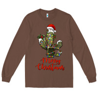 Chestnut merry christmas cactus Long Sleeve Tee - RanaPortraitStore