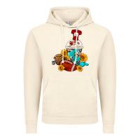 Vintage Artic Football Frappe Coffee Vintage Hoodie - FaDigitalArtStudio
