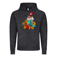 Vintage Black Football Frappe Coffee Vintage Hoodie - FaDigitalArtStudio