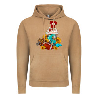 Vintage Camel Football Frappe Coffee Vintage Hoodie - FaDigitalArtStudio