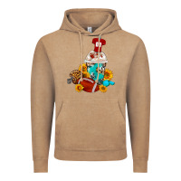 Vintage Coffee Football Frappe Coffee Vintage Hoodie - FaDigitalArtStudio