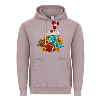 Vintage Zinc Football Frappe Coffee Vintage Hoodie - FaDigitalArtStudio