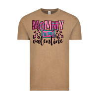Vintage Coffee mommy is my valentine Vintage Tee - OliviaCreatesArt