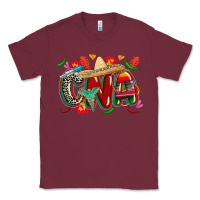 Burgundy cinco de mayo cna Classic Tee - CowGirlArtShop