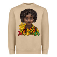Mushroom juneteenth black boy Heavyweight Sweatshirt - BarkalooDesign