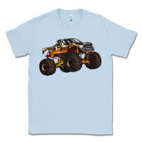 Dusty Blue monster truck Classic Tee - Artiststas