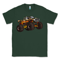 Sports Green monster truck Classic Tee - Artiststas