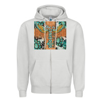 Dove Grey she is strong tumbler Zipper Hoodie - BarkalooDesign