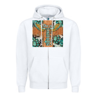 White she is strong tumbler Zipper Hoodie - BarkalooDesign