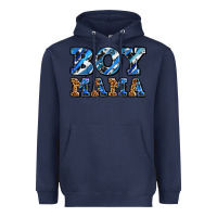 Navy boy mama Heavyweight Hoodie - AdoDesignShop