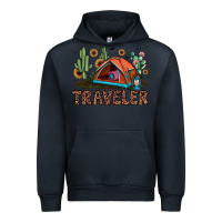 Navy traveler Urban Hoodie - JahusDesignShop