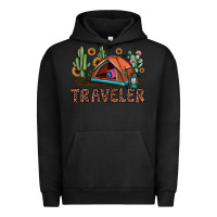 Pigment Black traveler Urban Hoodie - JahusDesignShop