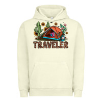 Pigment Pistachio traveler Urban Hoodie - JahusDesignShop