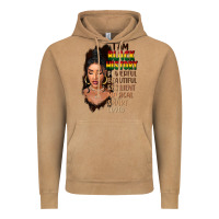 Vintage Camel I am black history black girl Vintage Hoodie - FaDigitalArtStudio