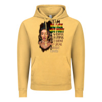 Vintage Mustard I am black history black girl Vintage Hoodie - FaDigitalArtStudio