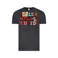 Vintage Black cooler than cupid Vintage Tee - OliviaCreatesArt