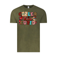 Vintage Olive cooler than cupid Vintage Tee - OliviaCreatesArt