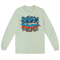 Matcha Boom boom Mama Long Sleeve Tee - FaDigitalArtStudio