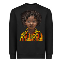 Black black boy Heavyweight Sweatshirt - BarkalooDesign