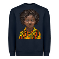 Navy black boy Heavyweight Sweatshirt - BarkalooDesign
