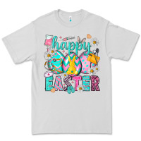 Dove Grey Happy Easter Egg Nurse Premium Tee - HowdyJamesFarm