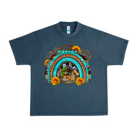 Midnight Navy easter rainbow olivia Urban Heavy Tee - OliviaCreatesArt