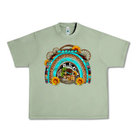 Oil Green easter rainbow olivia Urban Heavy Tee - OliviaCreatesArt
