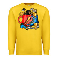 Lemon hockey coffee Premium Sweatshirt - AdoDesignShop
