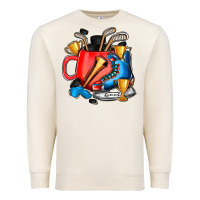 Sandshell hockey coffee Premium Sweatshirt - AdoDesignShop