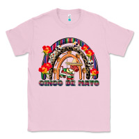 Bubblegum Pink cinco de mayo rainbow Classic Tee - CowGirlArtShop