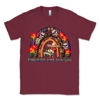 Burgundy cinco de mayo rainbow Classic Tee - CowGirlArtShop