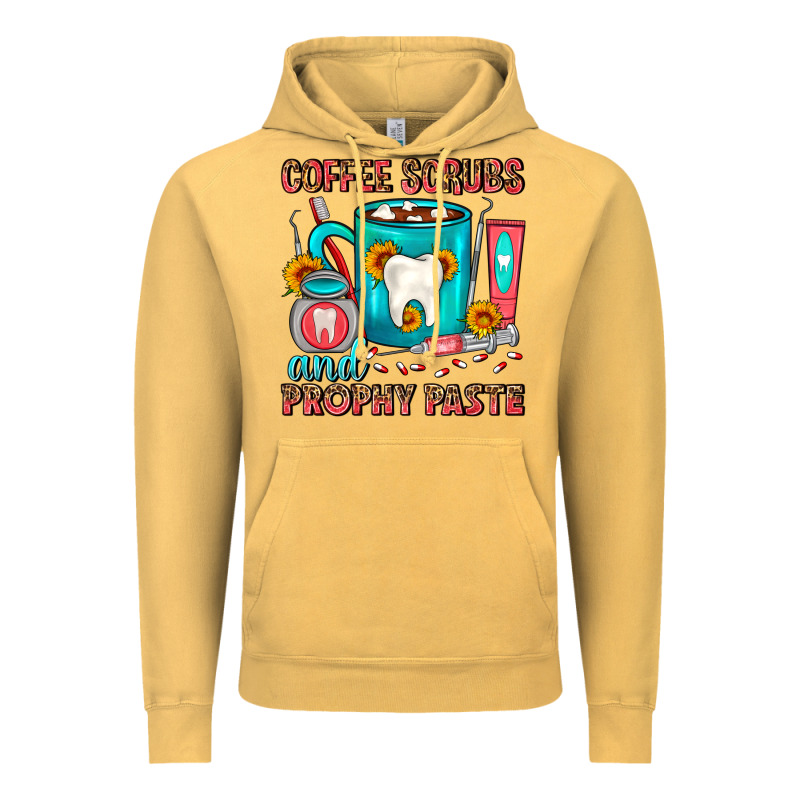 Coffee Scrubs And Prophy Paste Dentist Coffee Vintage Hoodie by FaDigitalArtStudio | Teevron