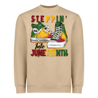 Mushroom steppin' into juneteenth Heavyweight Sweatshirt - BarkalooDesign