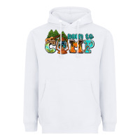 White born to camp with guitar Heavyweight Hoodie - AdoDesignShop