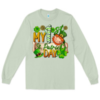 Matcha my 1st st patricks day Long Sleeve Tee - FaDigitalArtStudio