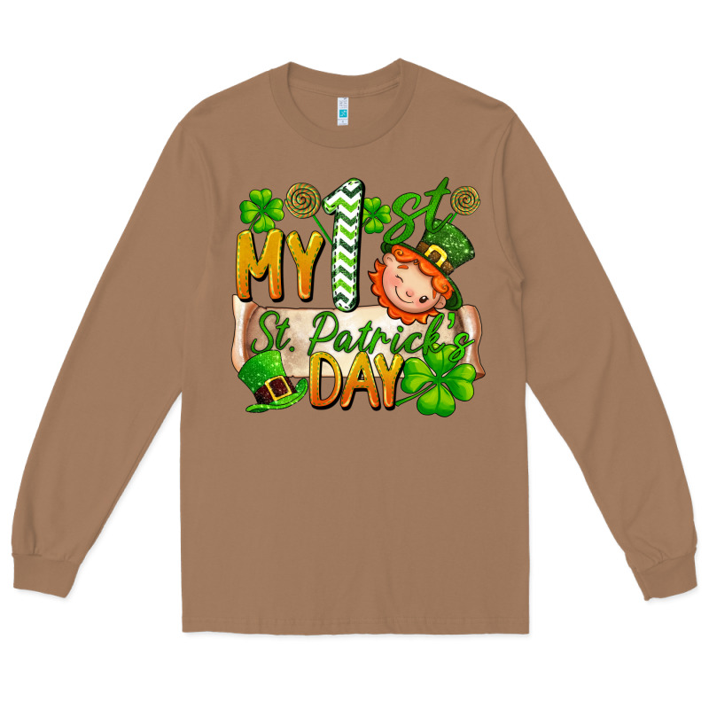 My 1st St Patricks Day Long Sleeve Tee by FaDigitalArtStudio | Teevron